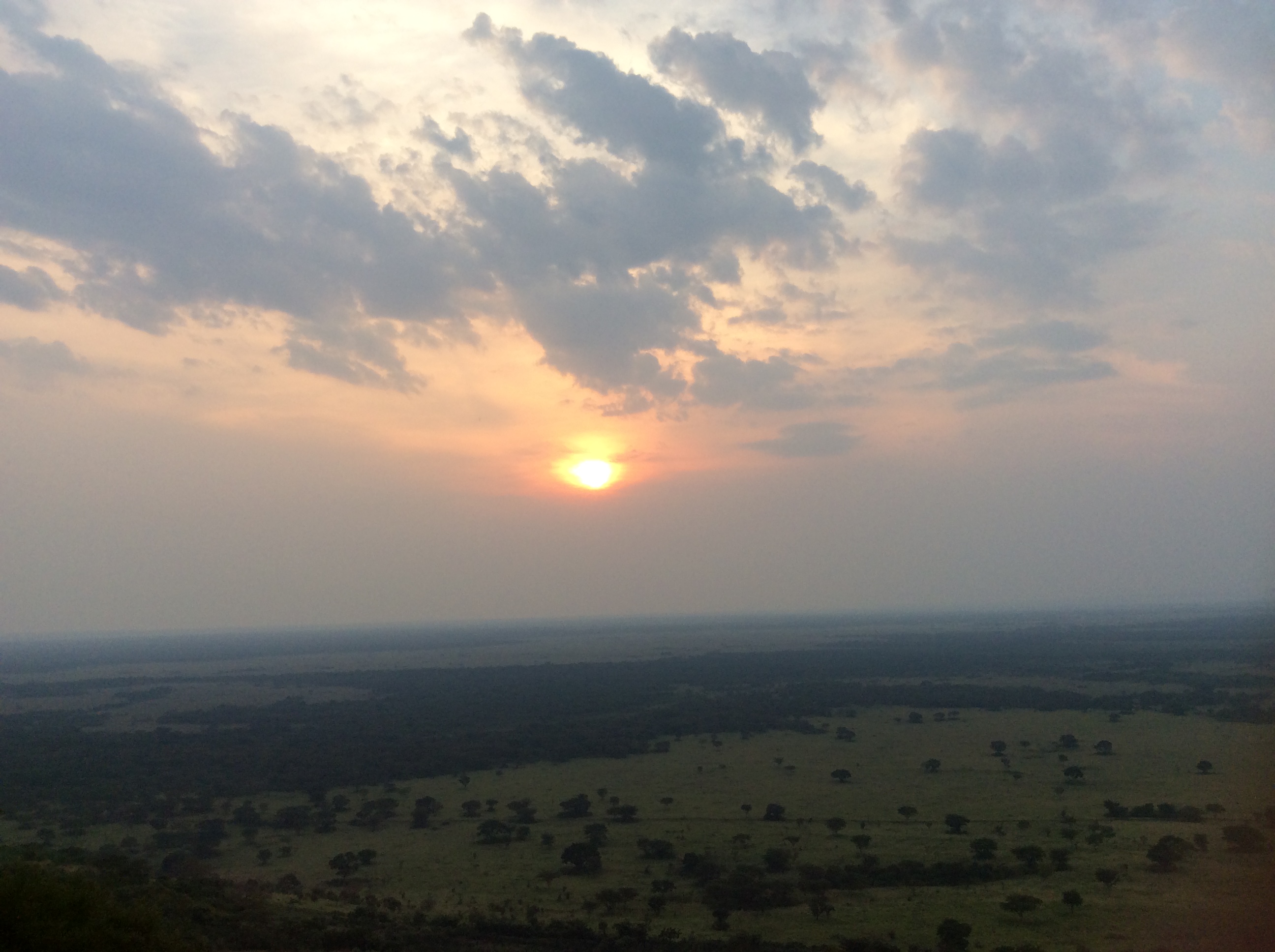 Sunset: As viewed from the Rift Valley Game Lodge