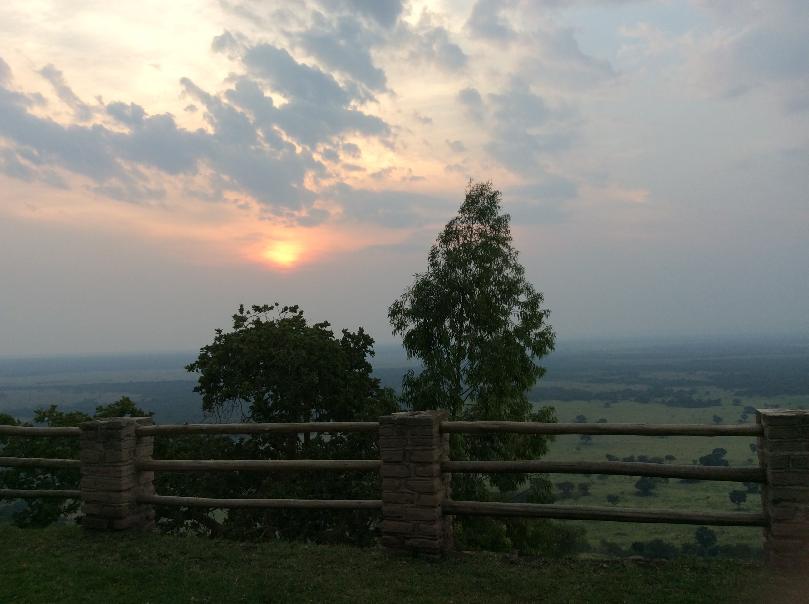 Sunset as viewed from the Rift Valley Game Lodge